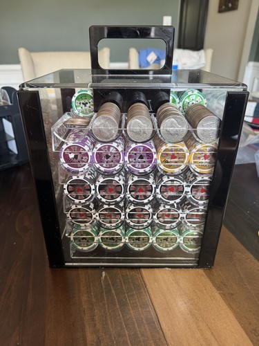 Gse poker chip carrier with - carrier,